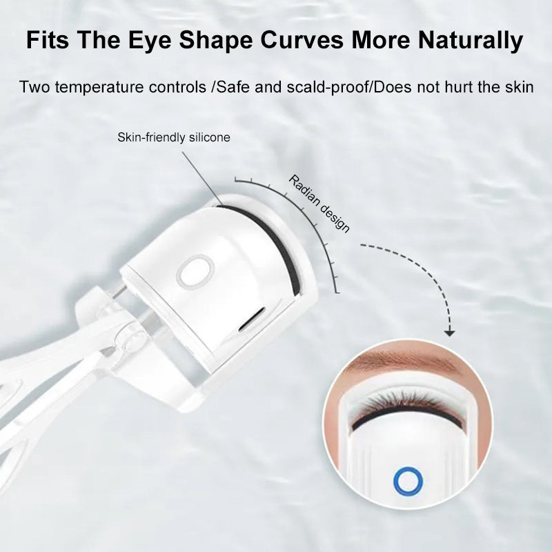 Eyelash Curler Portable Electric Heated Comb