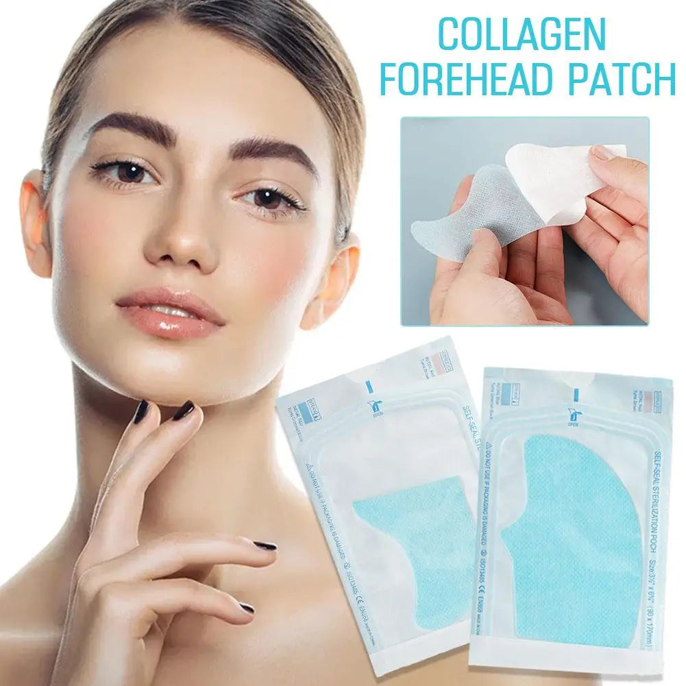 Hydrolyzed Collagen Firming Mask: Anti-Aging, Moisturizing, and Dark Circle Reducing for Forehead and Cheeks